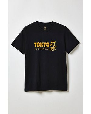 Birds of Condor Uo Exclusive Tokyo Country Club Graphic Tee - Black