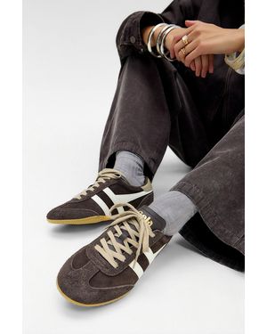 Gola Brown Suede Sprinter Trainers - Black