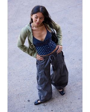 Out From Under Bonita Je T'aime Cami - Blue