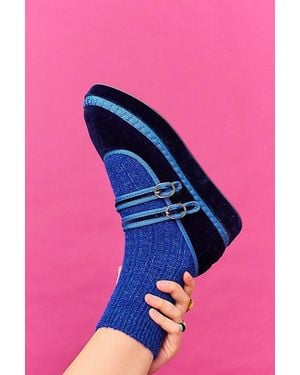 Flabelus Claire Double Mary Janes Shoe - Pink