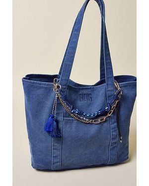 BDG Carrie Canvas Tote Bag - Blue