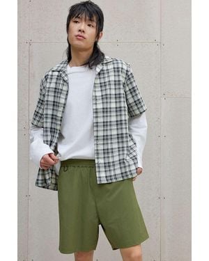 Snow Peak Olive Easy Shorts - Green