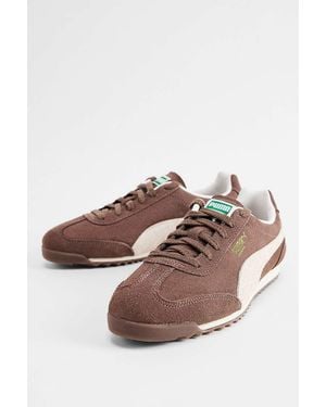 PUMA Taupe Arizona Trainers - Brown