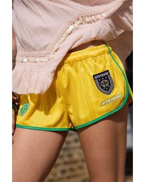 iets frans... Football Mini Shorts - Yellow