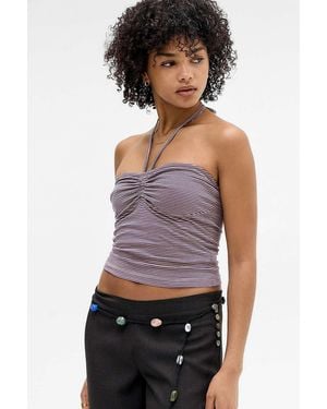 BDG Danni Bandeau Top - Purple