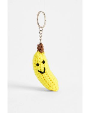 Urban Outfitters Uo Banana Keyring - Yellow