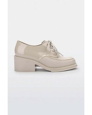 Melissa Tailor Jelly Heeled Oxford - Natural