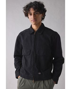Dickies Fort Smith Zip Trucker Jacket - Black