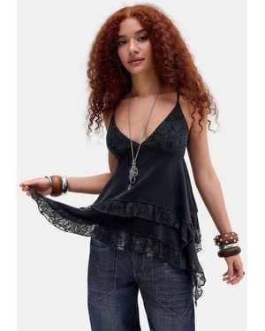Kimchi Blue Aurora Top - Black