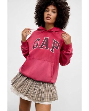 Gap Washed Logo Hoodie - Pink