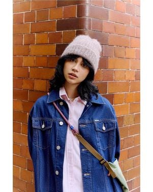 Urban Outfitters Uo Rory Soft Knit Beanie - Blue