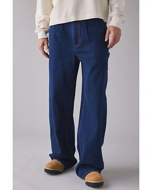 Caterpillar Cat Uo Exclusive Pleated Carpenter Jean - Blue