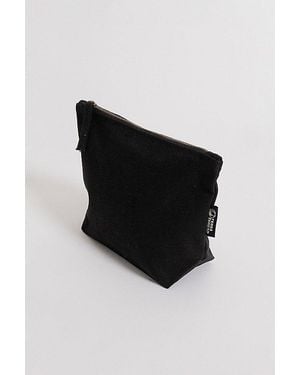 Terra Thread Organic Cotton Canvas Zippered Pouch - Black