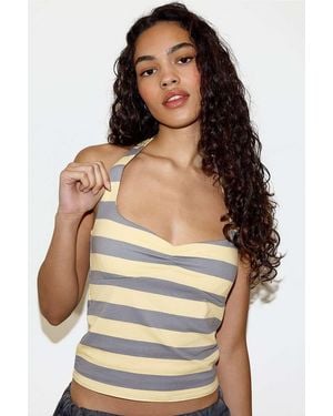 Out From Under Bec Halter Cami - Yellow