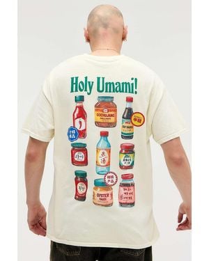 Urban Outfitters Uo Yellow Holy Umami T-shirt
