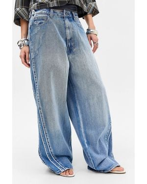 Jaded London Vapor Colossus Jeans - Blue