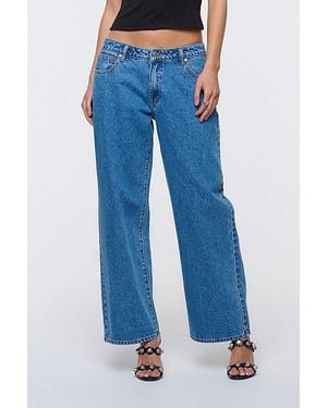 Abrand Jeans 99 Low Baggy Petite - Blue
