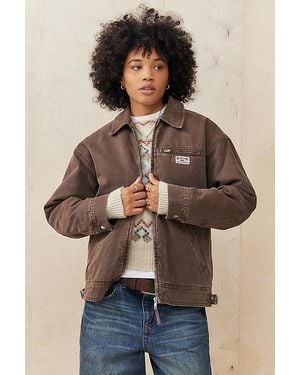 BDG Dex Luca Canvas Workwear Jacket - Brown