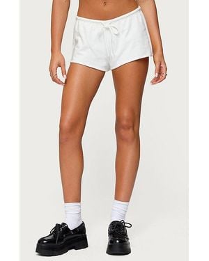 Edikted Leeroy French Terry Shorts - Blue