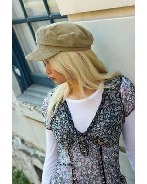BDG Corduroy Cadet Cap - Grey