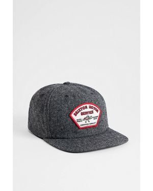 Brixton Dyson Snapback Cap - White