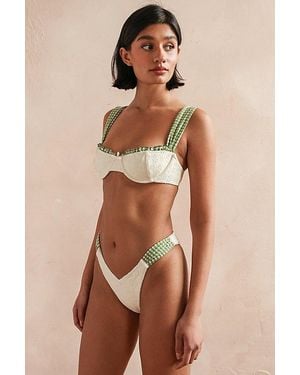 Dippin' Daisy's Eze Super Cheeky Bikini Bottom - Brown