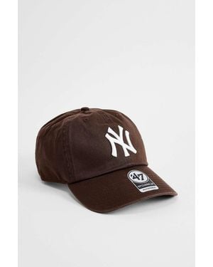 '47 Ny Yankees Clean Up Cap - Brown