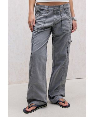 BDG Devon Slim Utilty Trousers - Blue
