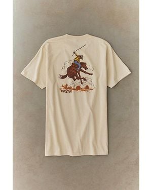 Brixton Stirrup Graphic Tee - Natural
