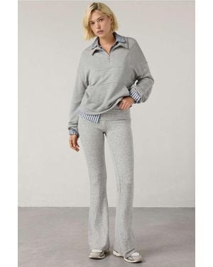 Out From Under Summer Cosy Flare Joggers - Grey