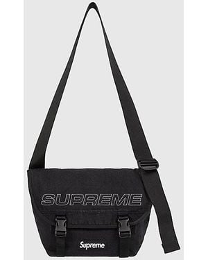 Supreme Denim Messenger Bag (Ss25) - Black