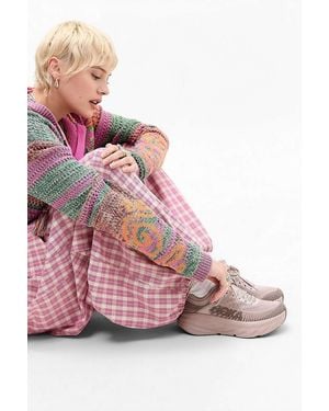 Hoka One One Hoka Hoka Pink Bondi 7 Trainers