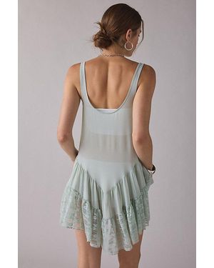 chinese dress ladies Adoeren Women Silky Lace Slip Dress Flowy Sleeveless Scoop Neck Tank Short  Dress Satin Backless Ruffle Layered Lace Mini Dress(Black,S) at Amazon  Women's Clothing store
