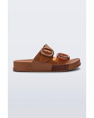 Melissa Cozy Jelly Slide - Brown