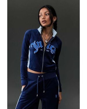Juicy Couture Navy Track Jacket - Blue