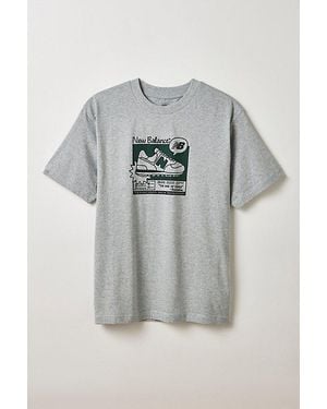 New Balance Classic Sneaker Graphic Tee - Gray