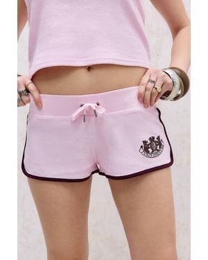 Juicy Couture Sweet Dreams Towelling Booty Shorts - Pink