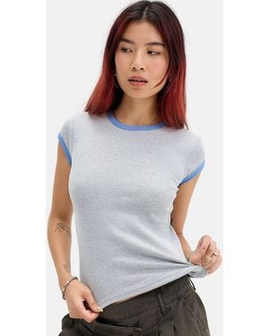 BDG Off-duty Crew Neck T-shirt - White