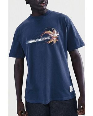 Nike Hoops Graphic Tee - Blue