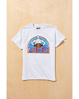 Urban Outfitters Ufc Logo Graphic Tee - Blue