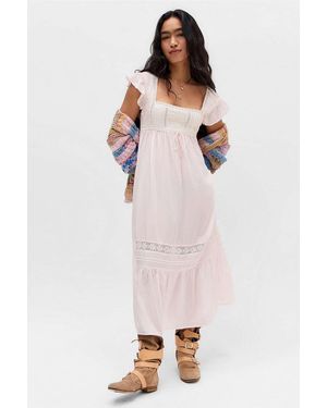 Kimchi Blue Aurelia Midi Nightie - Pink