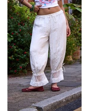 Out From Under Bloomers - White