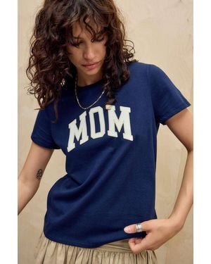 Gap Navy Mom T-shirt - Blue