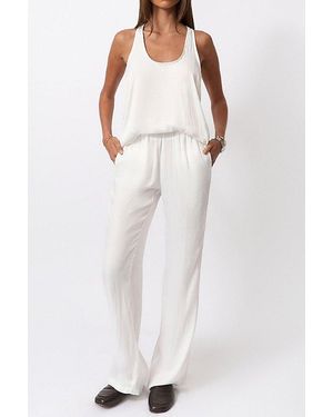 WeWoreWhat Deep U Tank Top - White