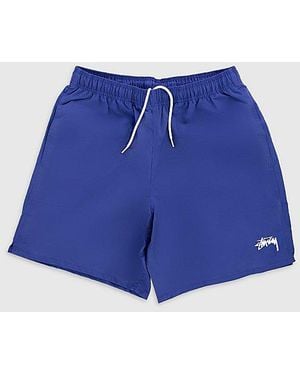 Stussy Water Short Stock Swim Trunks - Blue