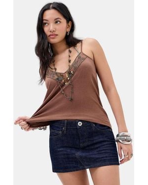 BDG Ultimate Denim Mini Skirt - Blue