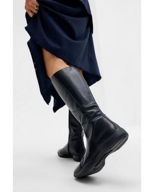 Vagabond Shoemakers Vagabond Black Sky Knee High Boots - Blue