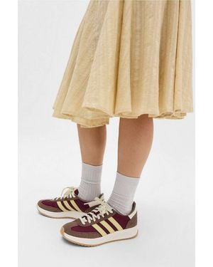 adidas Brown & Yellow Run 70s 2.0 Trainers - Natural