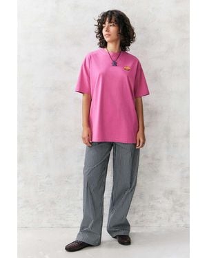 Damson Madder Grapefruit T-shirt Top - Pink