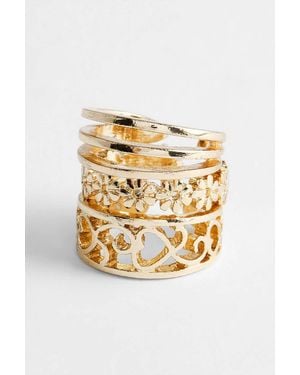 Silence + Noise Silence + Noise Toe Rings 3-pack - Metallic